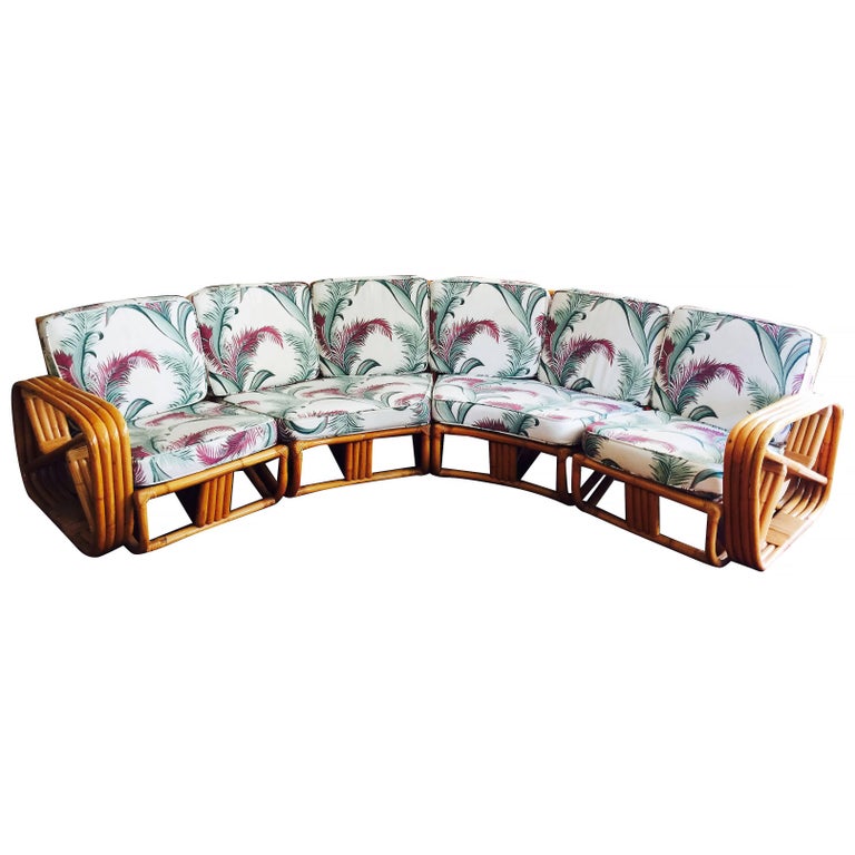 corner sectional sofa living room restored paul frankl four strand rattan sixseat corner sectional sofa for sale corner sectional sofa living room restored paul frankl four strand rattan sixseat corner sectional sofa for sale