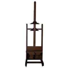 Antique Two-Sided Easel