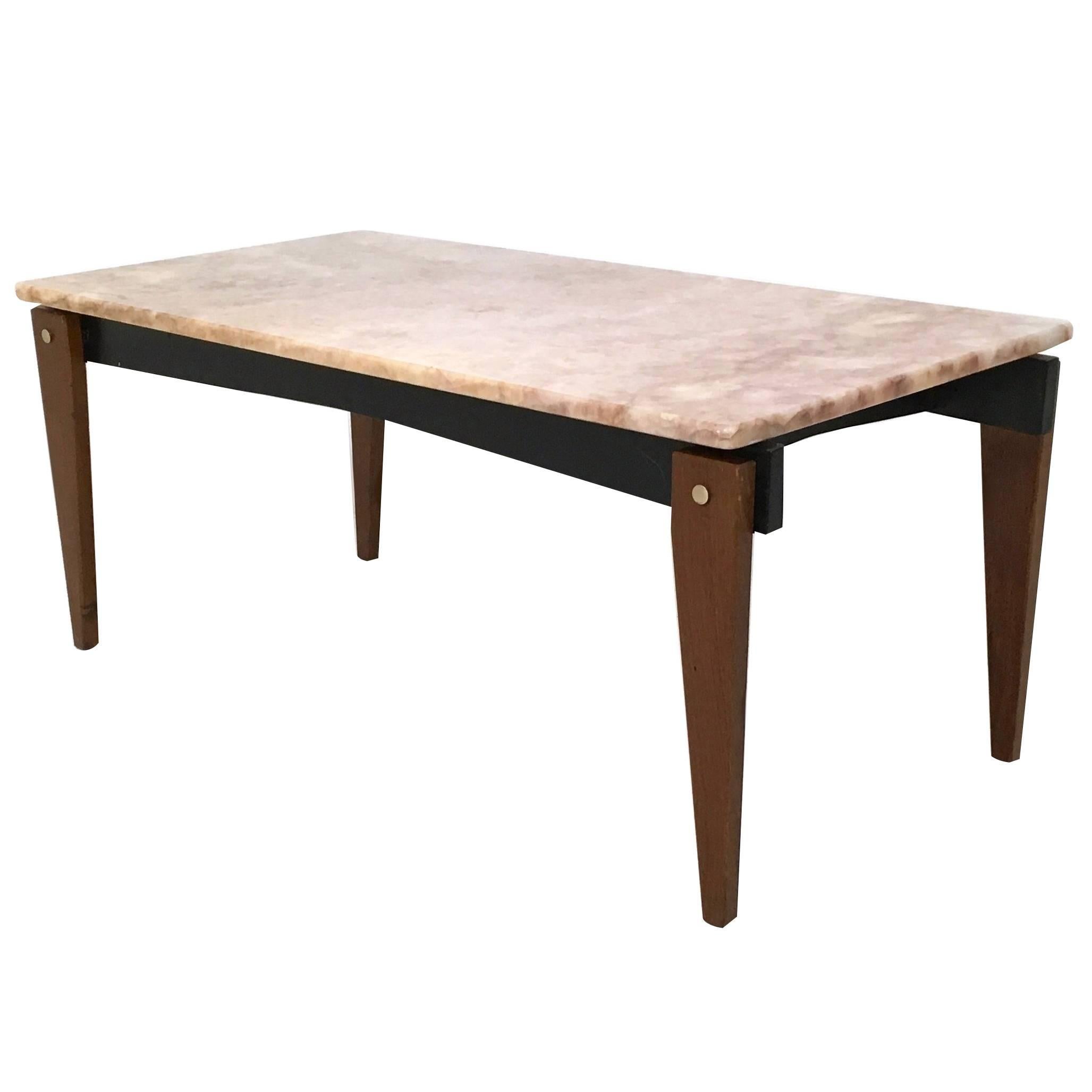 Pink Marble Coffee Table 20 For Sale on 1stDibs