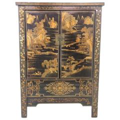 Stunning Qing Chinese Lacquer Cabinet 10
