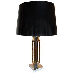 Important Sculptural Table Lamp by Willy Daro
