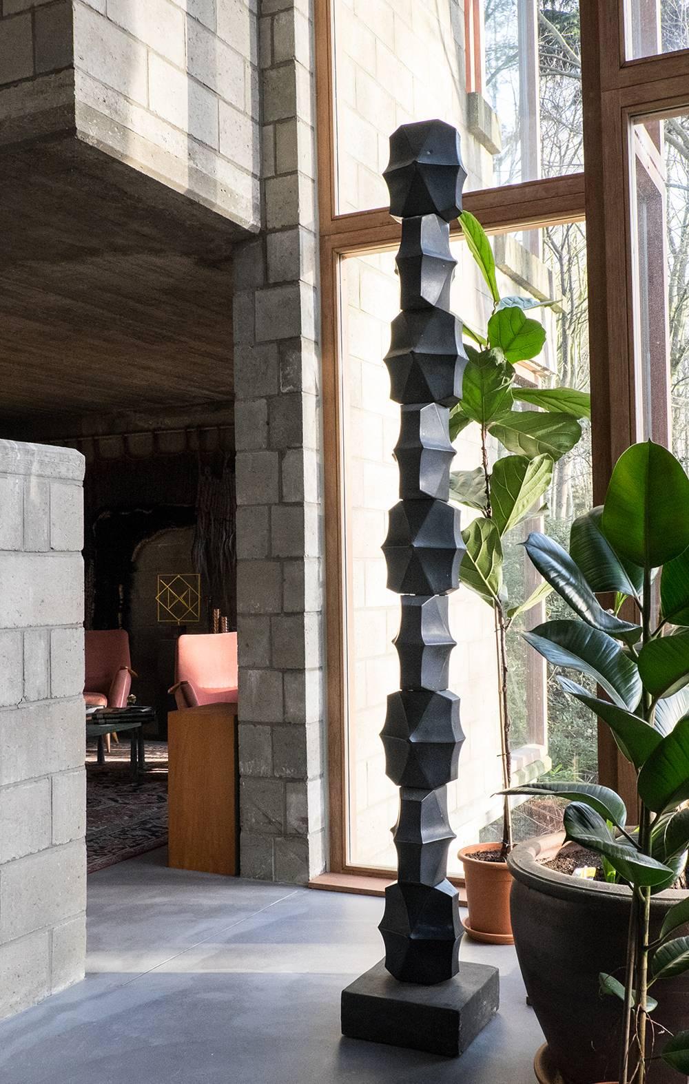 Ceramic TOTEM by Mirko Orlandini For Sale