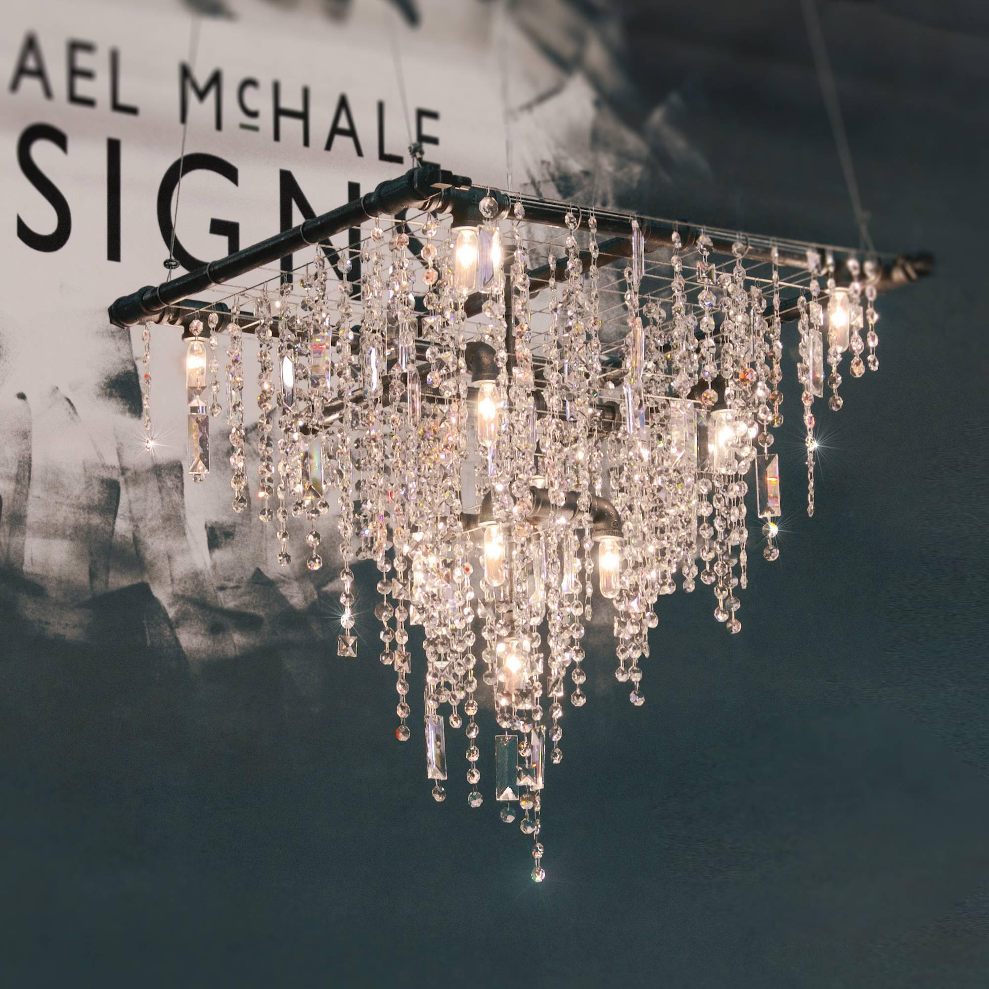 The Tribeca collection Beacon chandelier is the first large-scale centrepiece available in our most affordable collection. It is intended to be the focal jewel atop your most important room.

The idea for the Tribeca Beacon chandelier started with