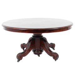 19th Century French Banquet Dining Table, Circa 1880