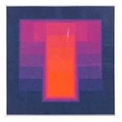 Karl Gerstner, Graphic "Colour-Sound" Edition Galerie Denise René, Paris 12