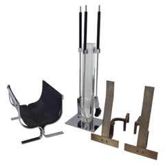 Fireplace Set by Alessandro Albrizzi
