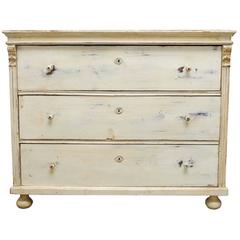 19th Century Gustavian Pine Chest of Drawers 12