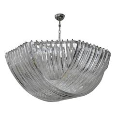 Gorgeous Murano Curved Crystal Chandelier 4