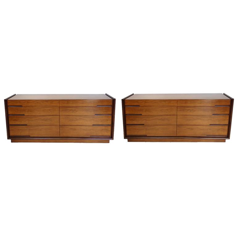Edmund Spence Long Low Double Dresser For Sale At 1stdibs