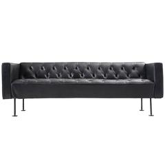 Robert Haussmann Tufted Sofa in Original Leather 9