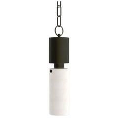 Contemporary Brass and Alabaster 000 Pendant, 2017 7