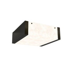 Contemporary Brass and Alabaster 001 Flush Mount by Orphan Work, 2017 4