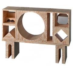 Room Sideboard in Untreated Pine Plywood by Erik Olovsson and Kyuhyung Cho 11