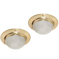 1960s Luigi Caccia Dominioni Large 'Tommy' Wall or Ceiling Lights for Azucena 4