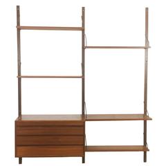 Vintage 1960s Teak Royal System Wall Unit by Poul Cadovius for Cado, Denmark
