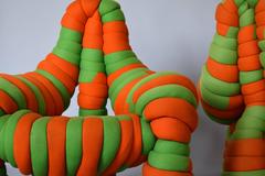 Pair of Three Legged Chairs by John Makepeace and Ann Sutton Pop Art Sculpture
