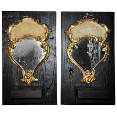 Paar venezianische Girandole-Spiegel