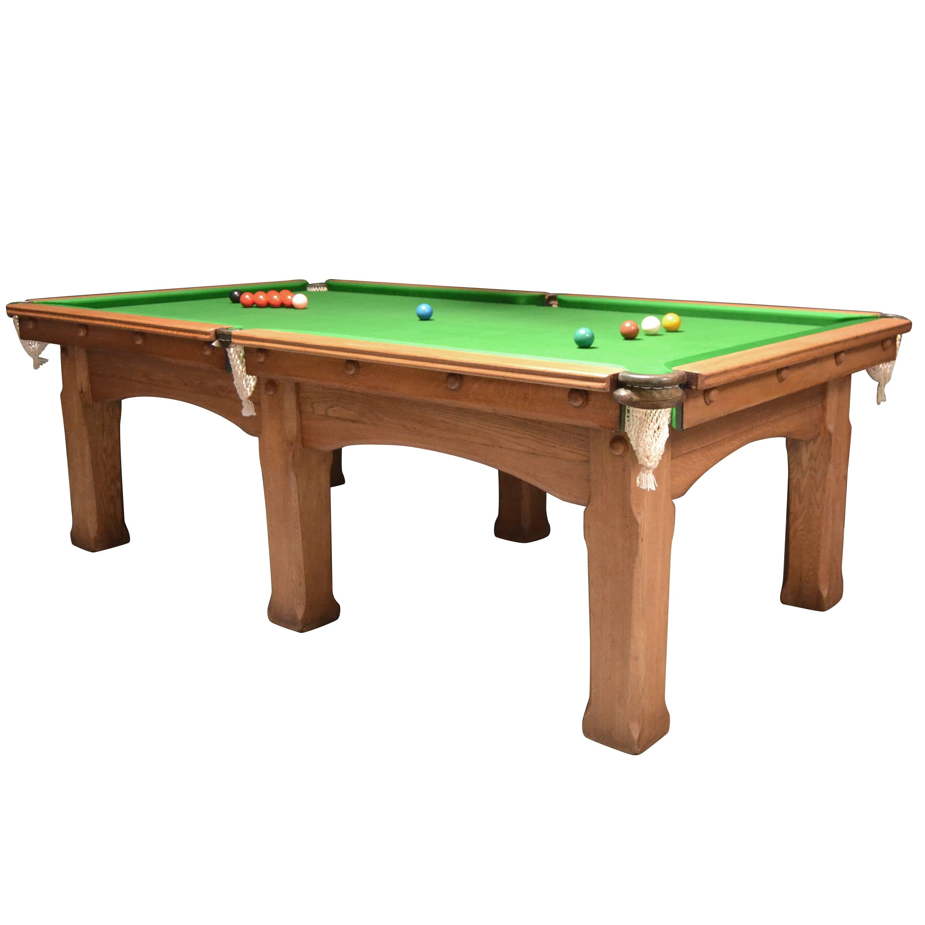Billiard Snooker or Pool Table Arts and Crafts