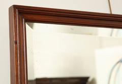 Late 19th Century Mahogany Mirror