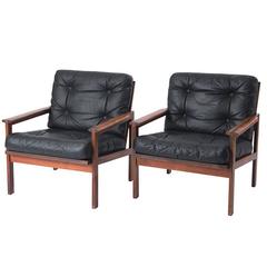 20th Century Illum Wikkelsø Armchairs No 4 12
