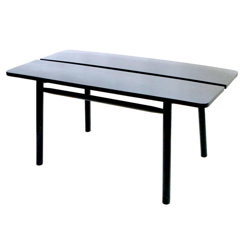 Ebonized Dining Table by Pierre Gautier-Delaye For Sale