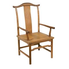 Vintage McGuire Chair in Ming Chinese Style, circa 1960 3