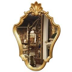 Vintage Giltwood Mirror from France