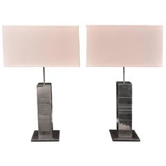 Silvered Bronze Lamps 6