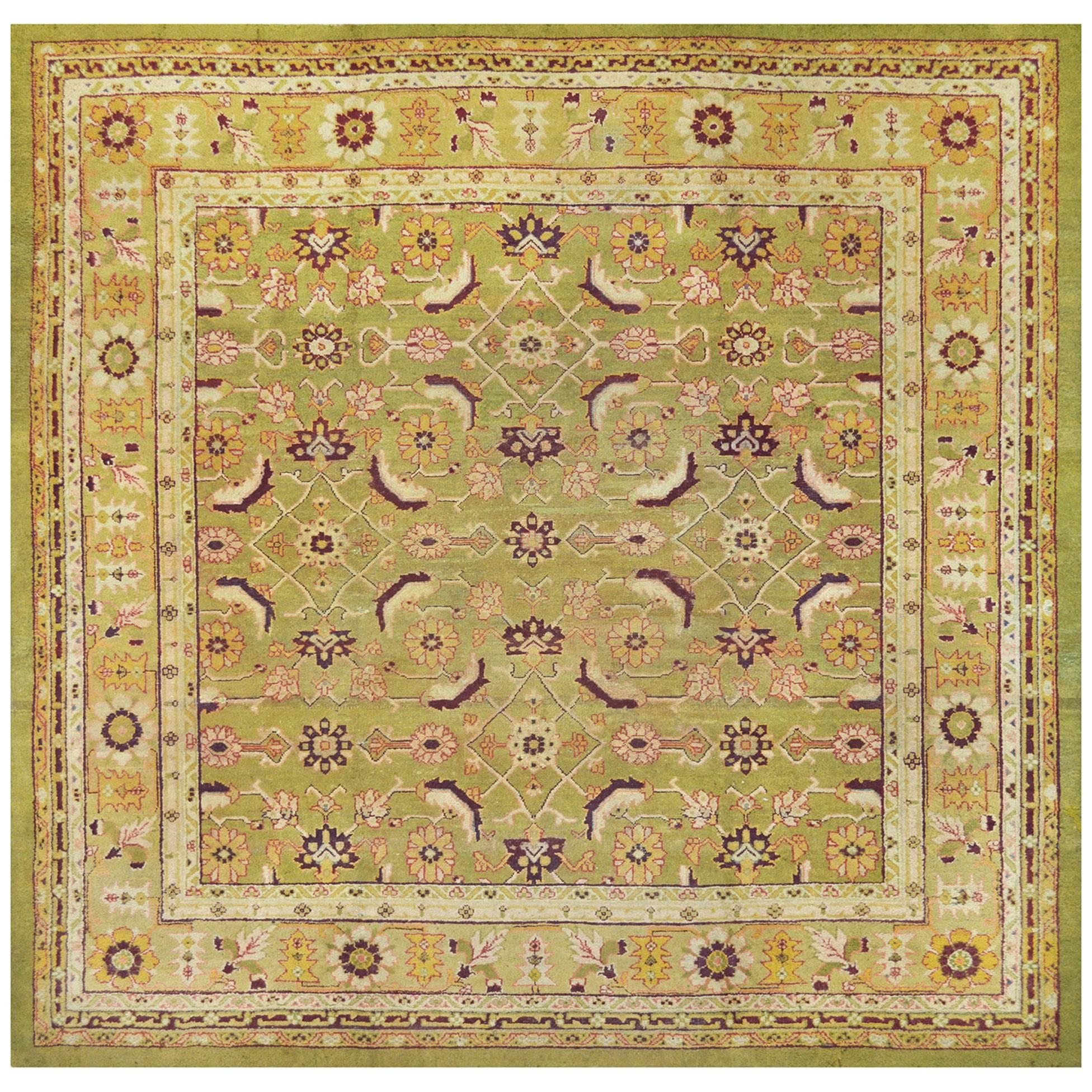 Agra-Teppich aus Nordindien, frühes 20. Jahrhundert