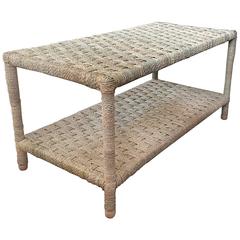 Moroccan Rope Coffee Table