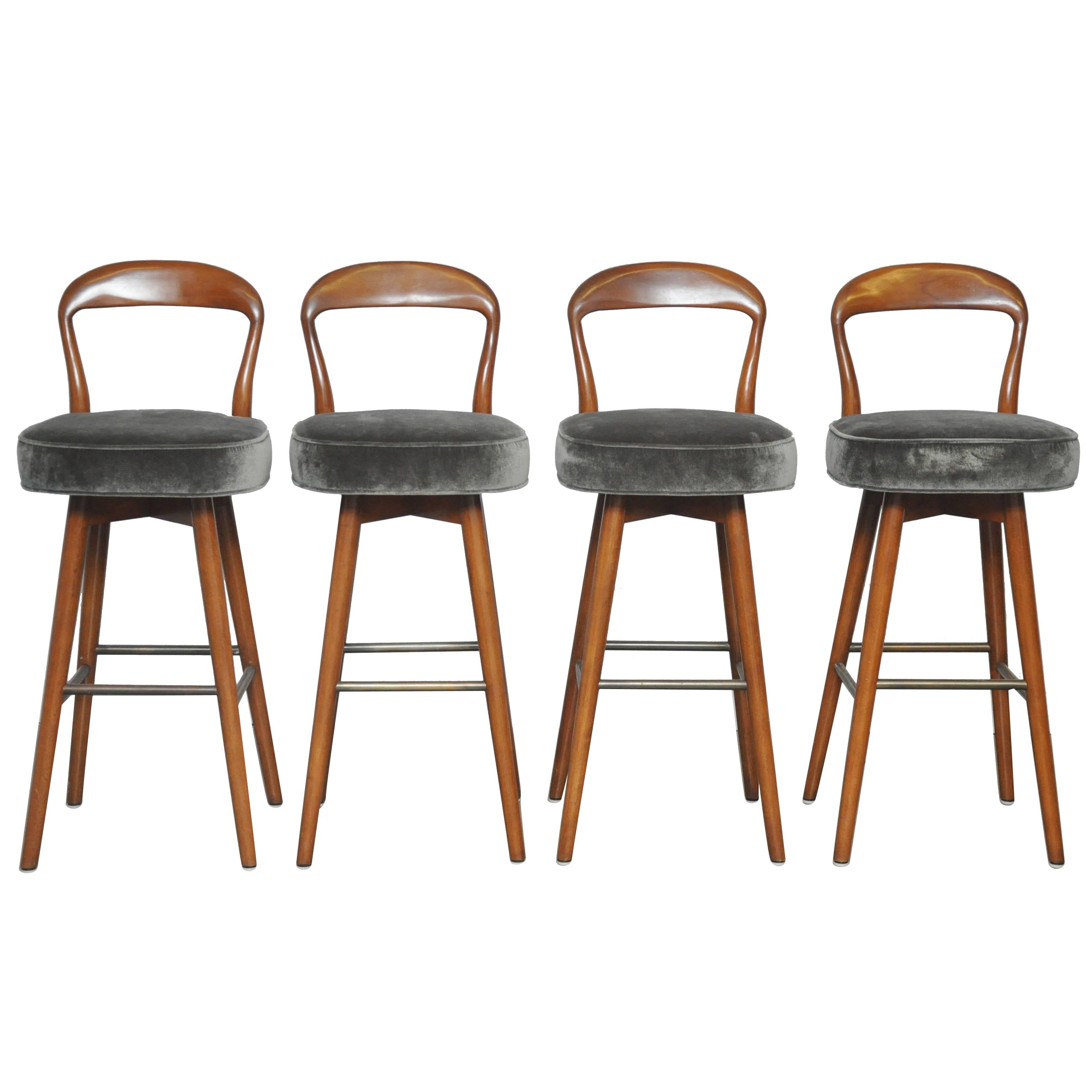 Dunbar Bar Stools by Edward Wormley