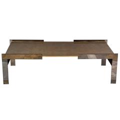 Paul Marra Modern Waterfall Cocktail Table 7