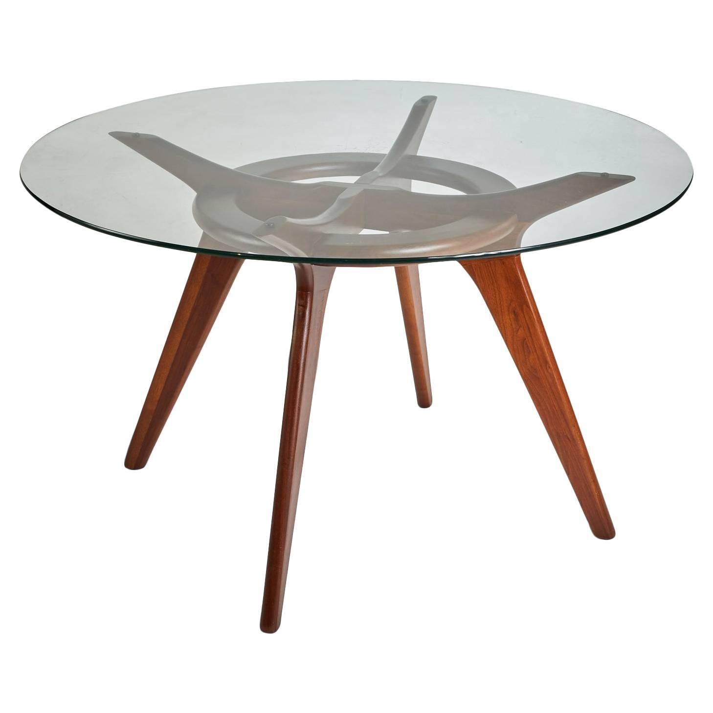 Adrian Pearsall Compass Walnut Dining Table for Craft Associates
