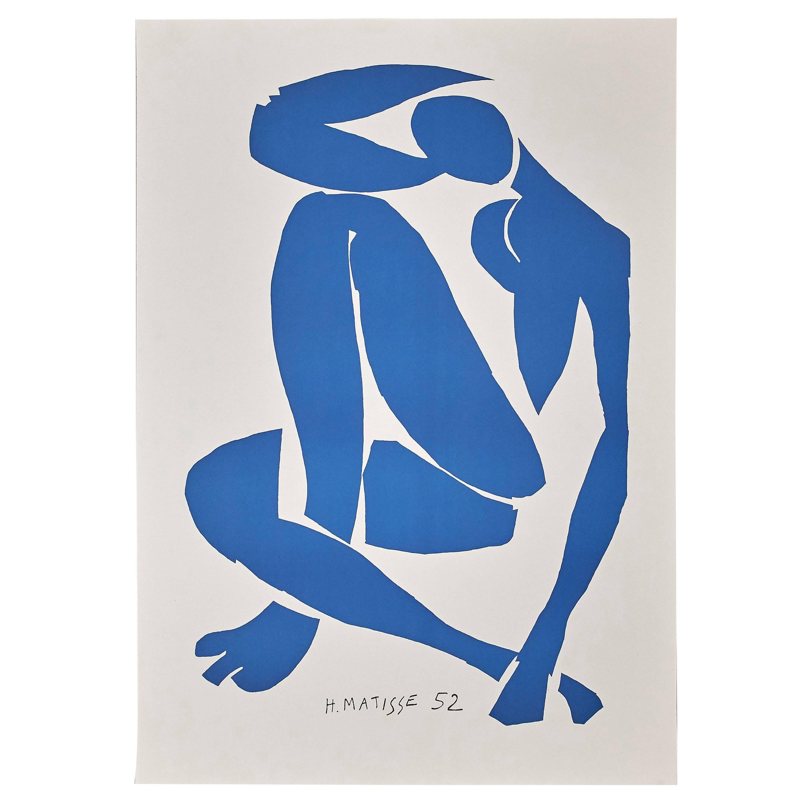 After Henri Matisse Nu Bleu IV
