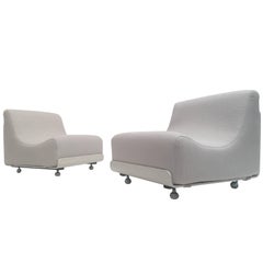 Pair of Modulair "Orbis" Seating Units by Luigi Colani for COR Germany, 1970