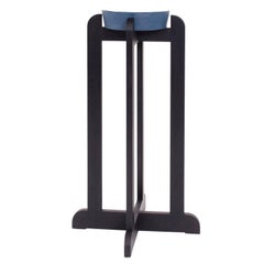 QE2 Plant Stand in Ebonized Maple