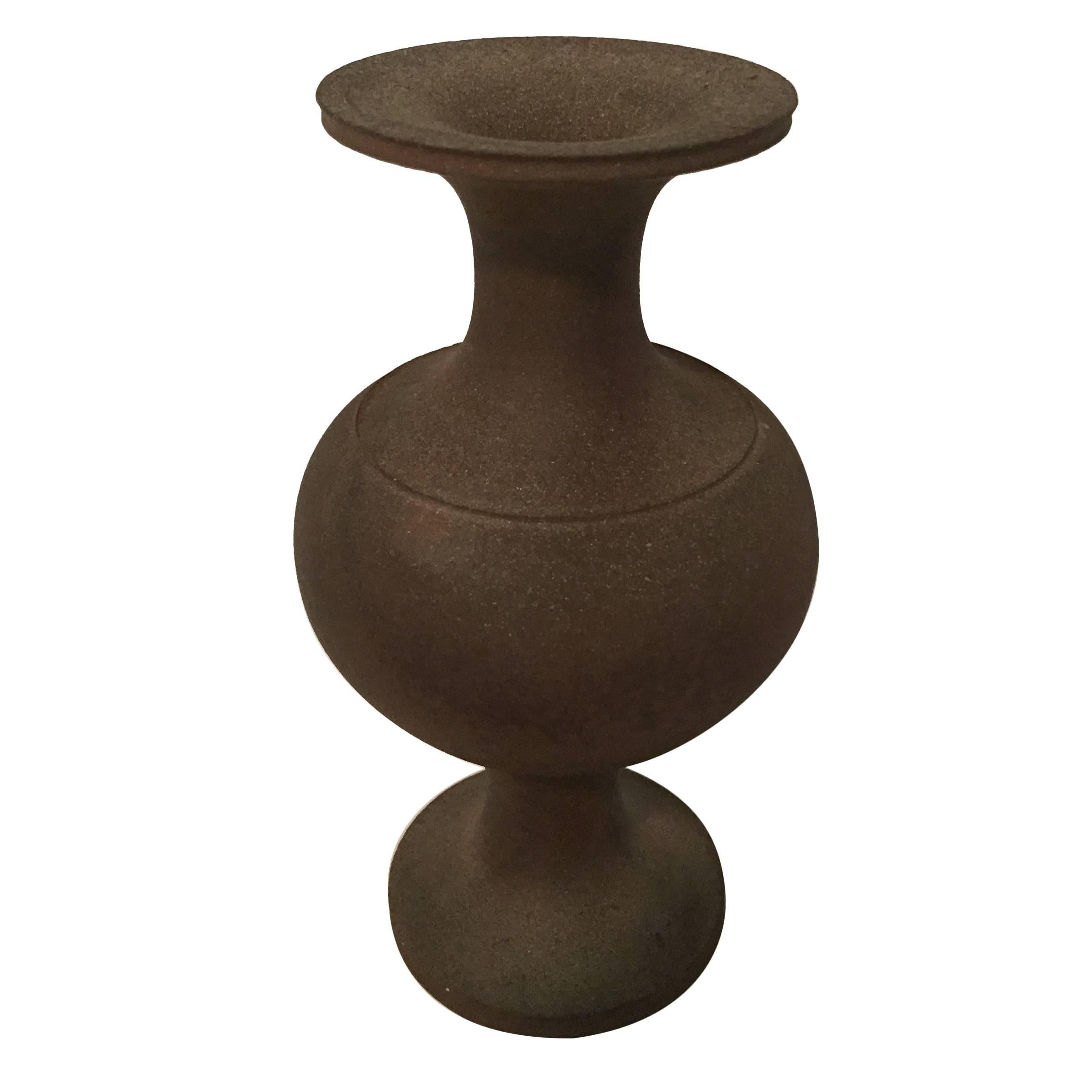 Contemporary Stoneware Vase by Koji Toda