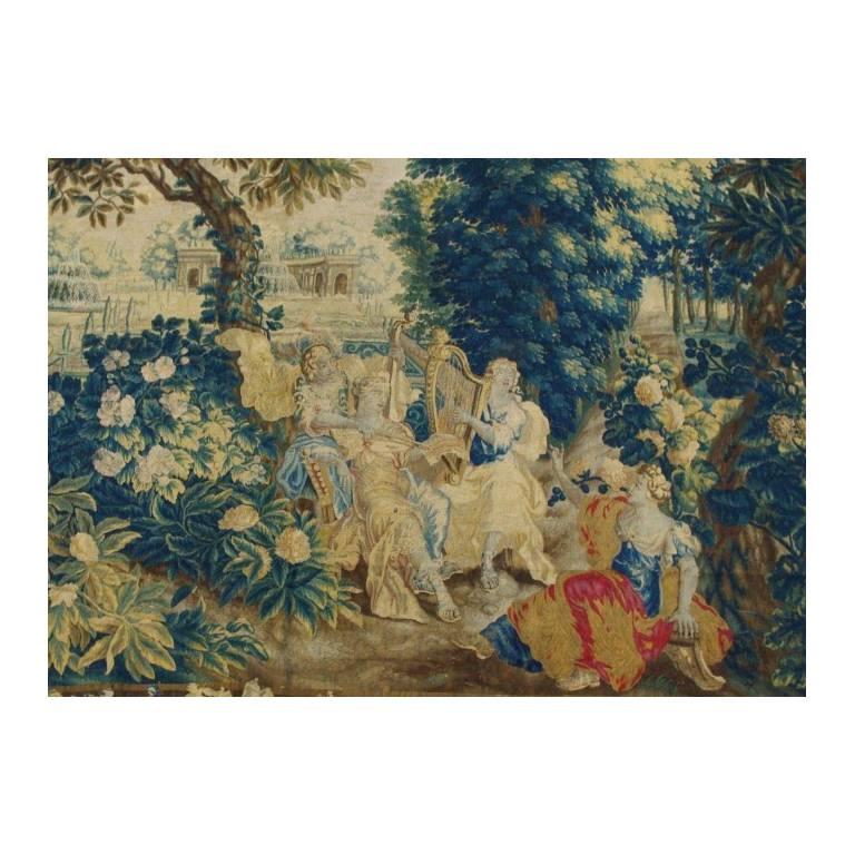 Authentic Brussels Tapestry
Les 3 Graces with border

Silk and wool

Lined and dry cleaned by professional tapestry restorer.
       