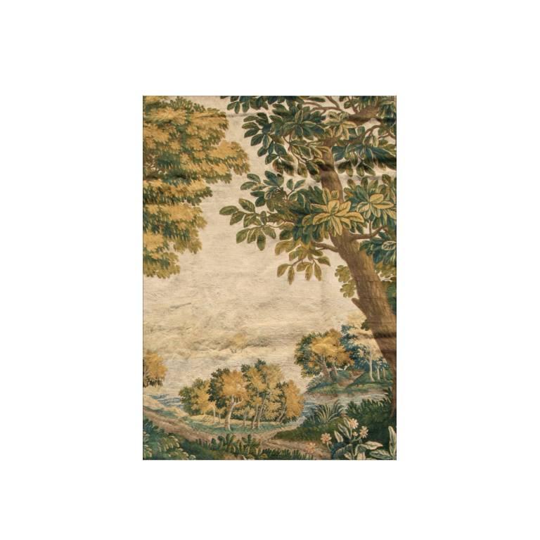 Authentischer Brüsseler Wandteppich.
Aus einem Karton mit Teniers.
18. Jahrhundert.

Wolle und Seide.

Gefüttert und chemisch gereinigt von professioneller Tapisserie  Wiederhersteller