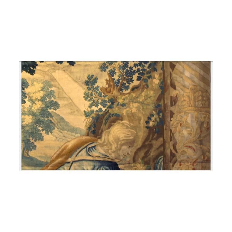 Belgian Brussels Tapestry, 17th Century For Sale