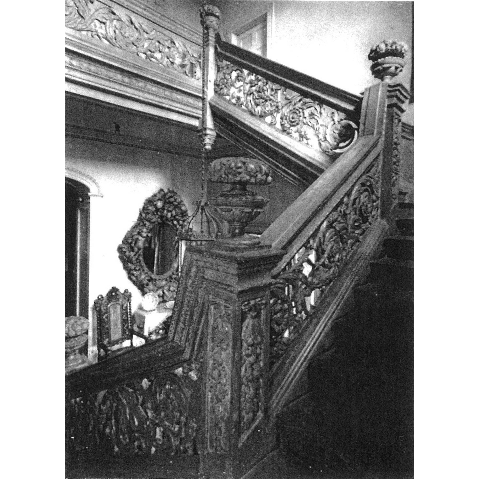 The Crakemarsh Hall Staircase For Sale