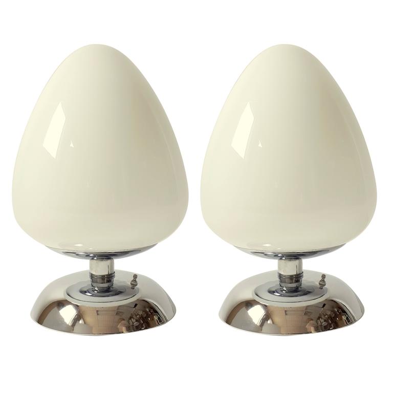 Reggiani Huge Egg Shaped Gl Table Lamp 1960s Italy For At Reggiani Huge Egg Shaped Gl Table Lamp 1960s Italy For