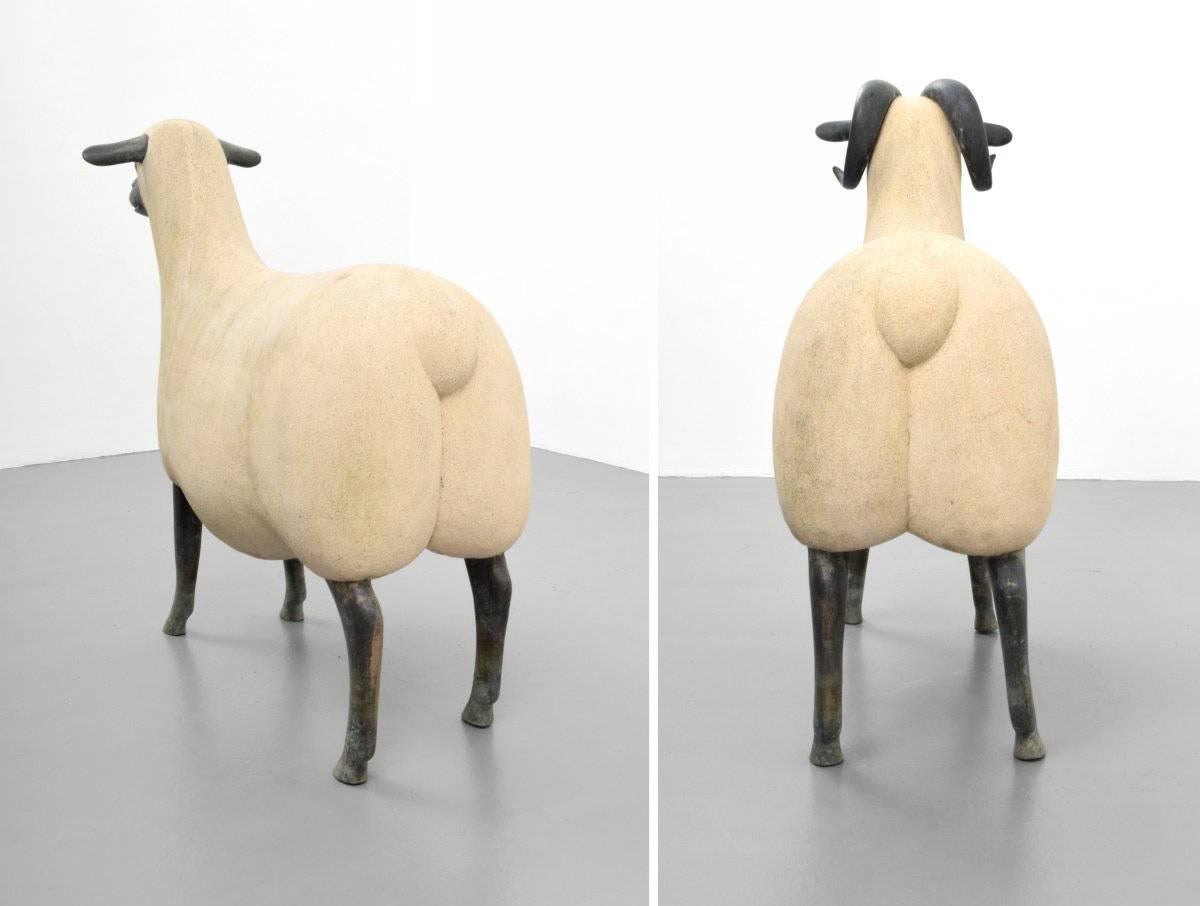 Modern Francois-Xavier Lalanne Sheep, Flock of Five For Sale