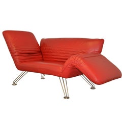 Vintage Swiss De Sede Sofa or Chaise Longue by Winfried Totzek, 1988 10