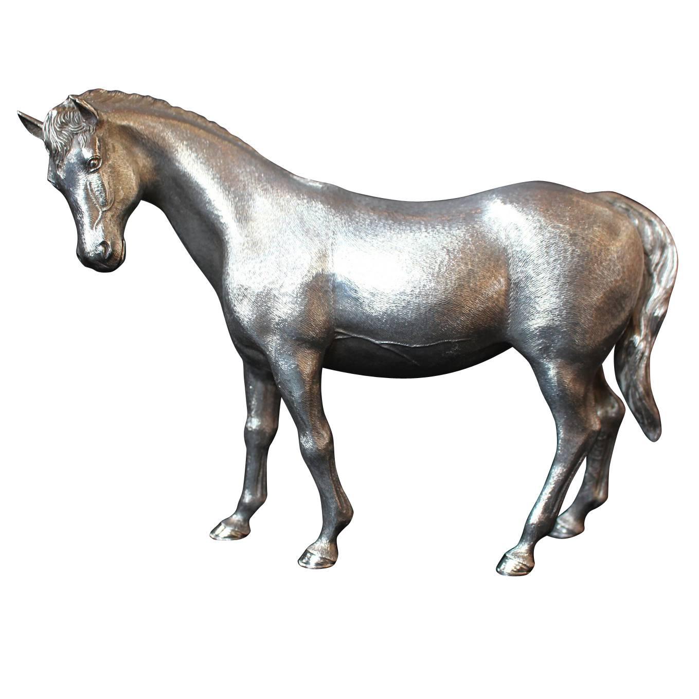 20th Century Silver Horse
