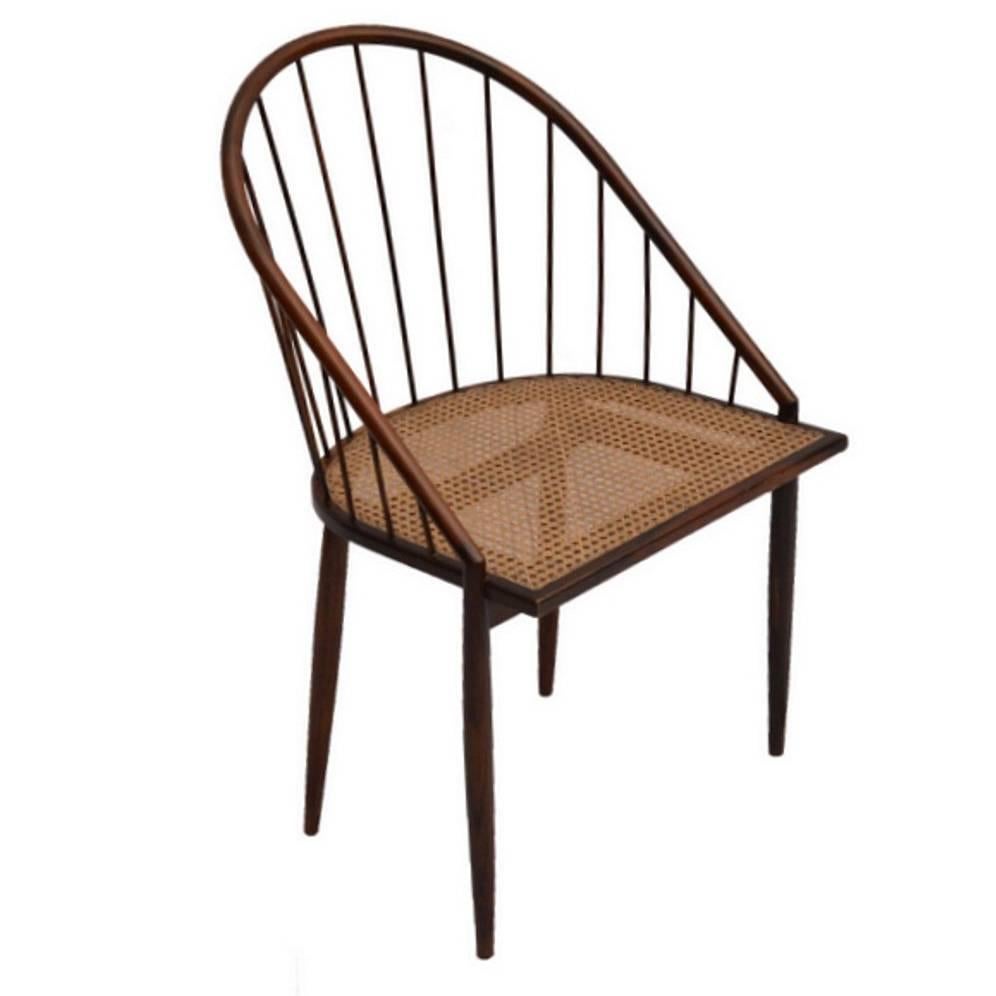 Set of 12 Original Joaquim Tenreiro Chairs For Sale