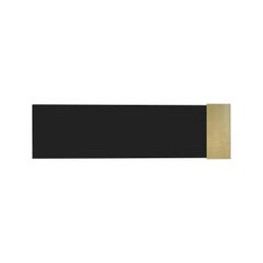 Contemporary Blackened Brass Horizontal Picture Light by Orphan Work, 2017 6