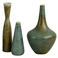 Three Vases by Gunnar Nylund and Carl Harry Stålhane for Rörstrand
