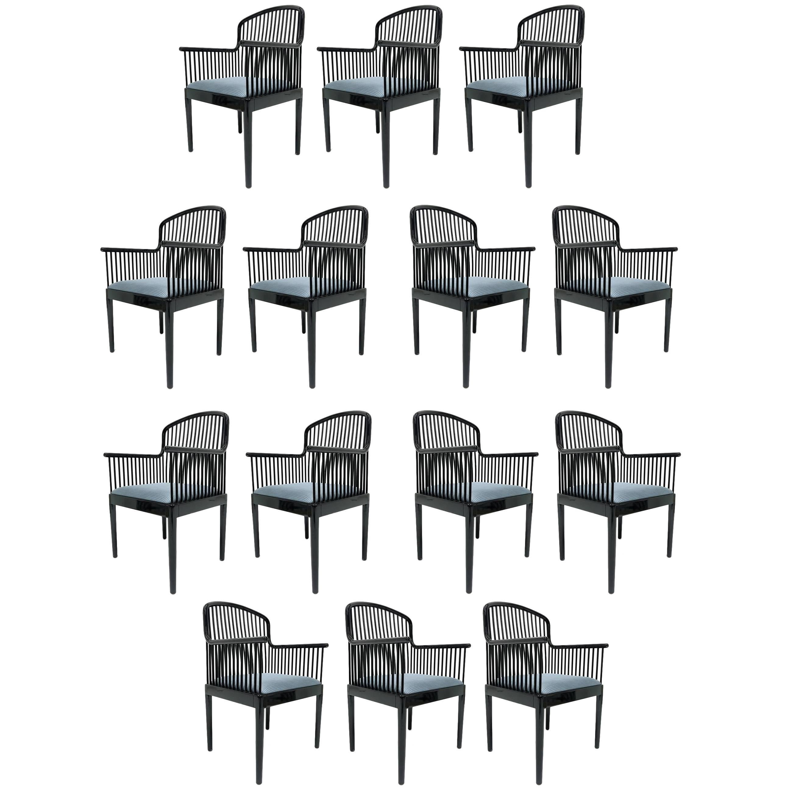 Set of 14 Vintage Davis Allen “Andover” Chairs for Stendig For Sale