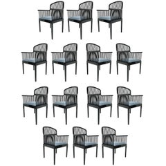 Set of 14 Used Davis Allen “Andover” Chairs for Stendig